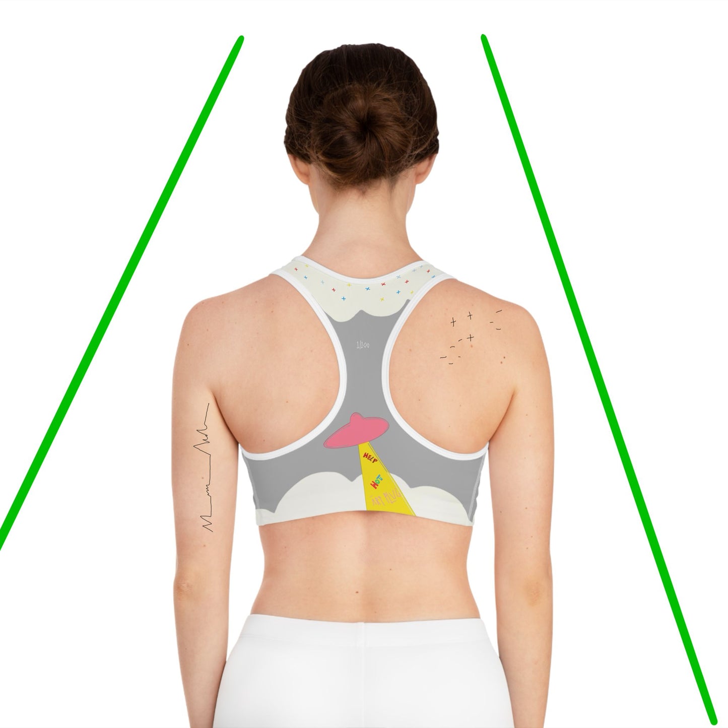 "Dream On" Sports Bra