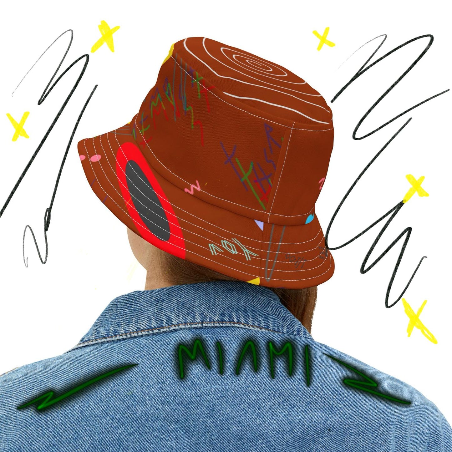 "Hypnotized" Bucket Hat