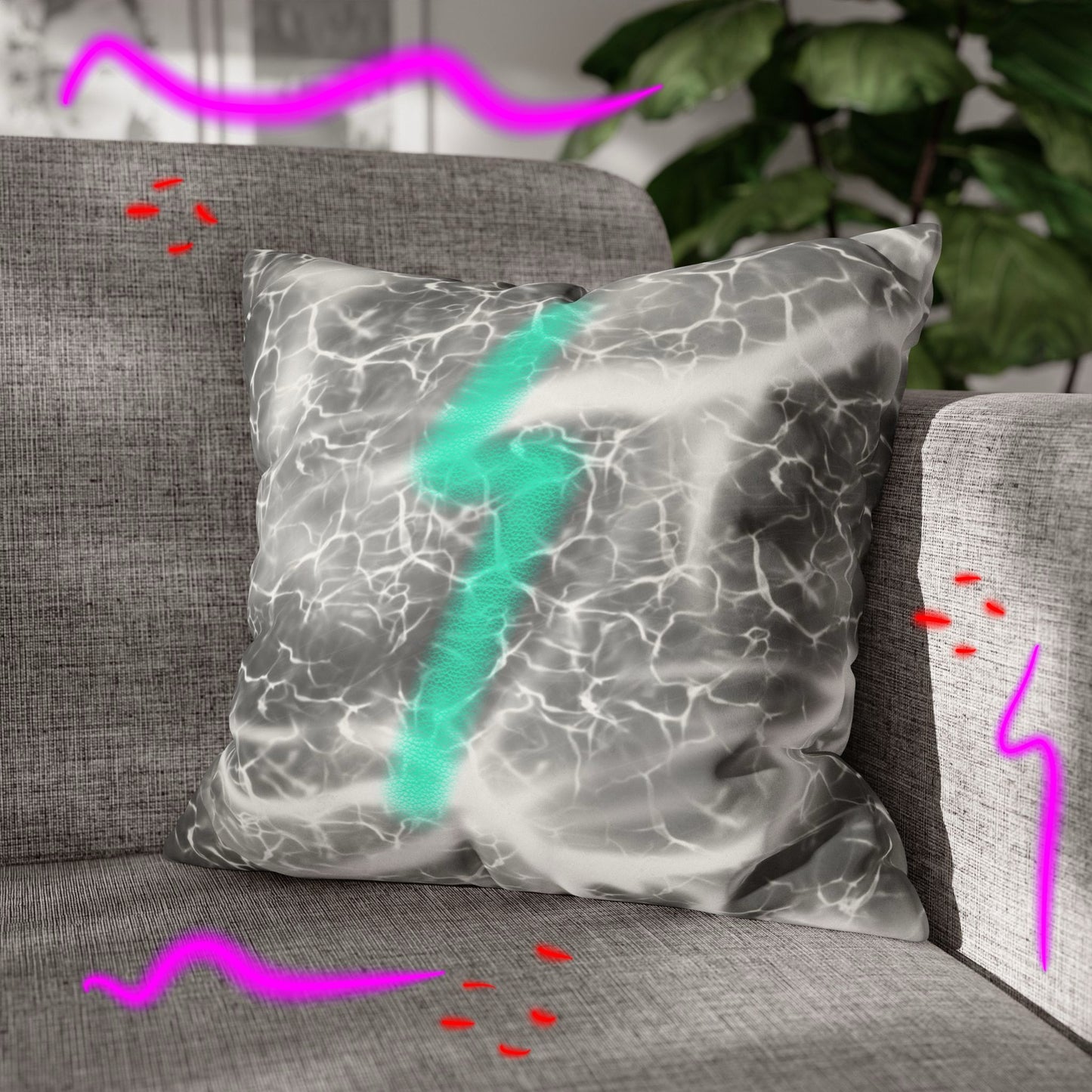 "Marble Shock" Pillowcase