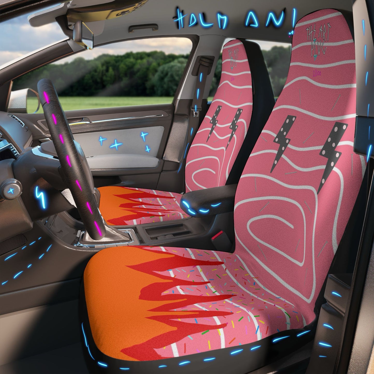 "Sugar Rush" Car Seat Covers