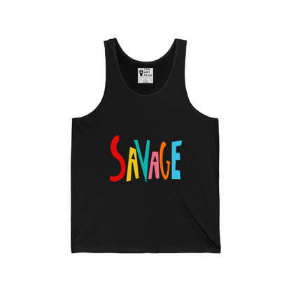 “Savage” Tank Top - THE ART PLUG SHOP