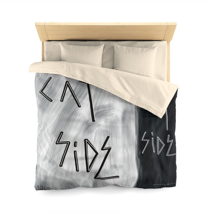 "Cat Side My Side" Duvet Cover