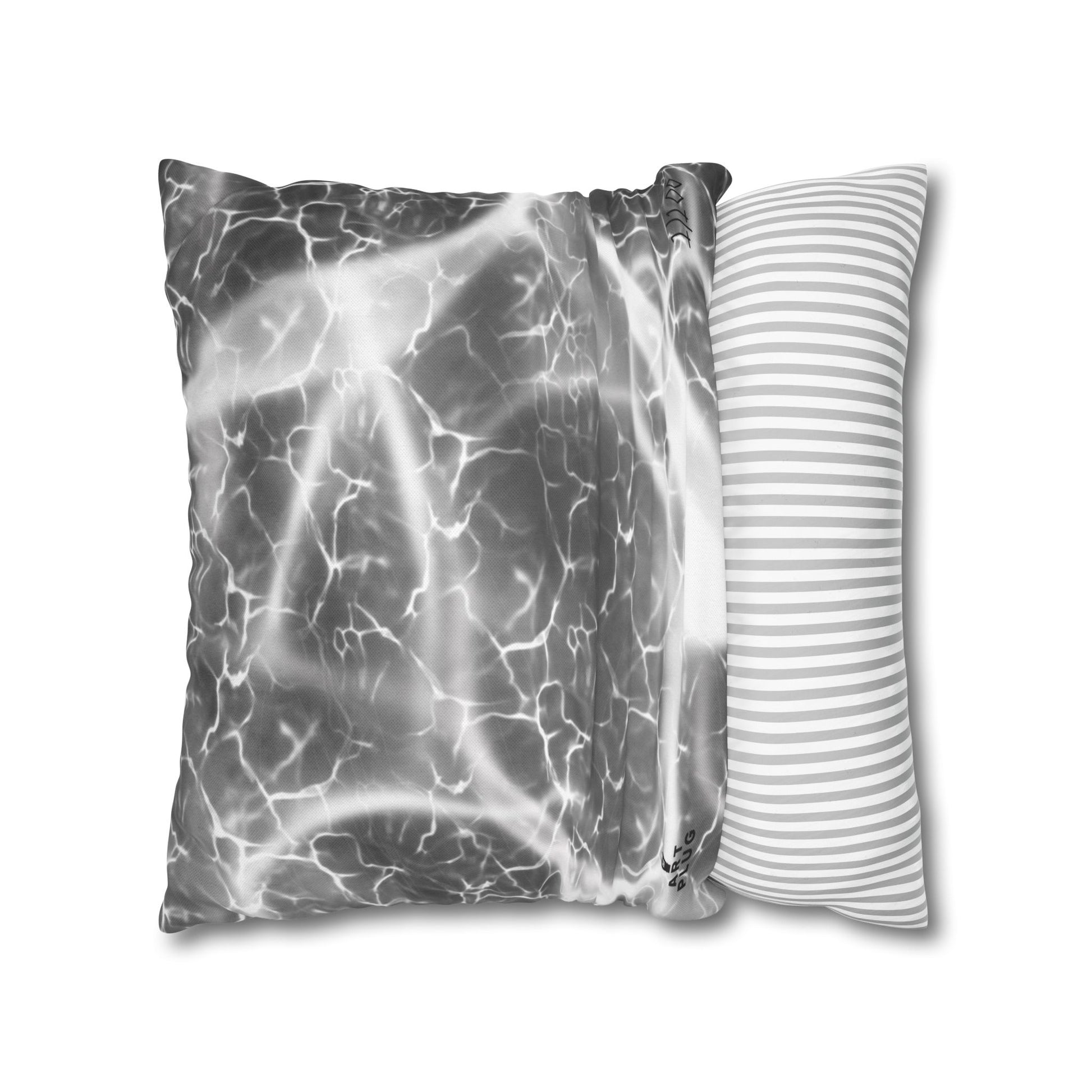 "Marble Shock" Square Pillowcase - THE ART PLUG SHOP
