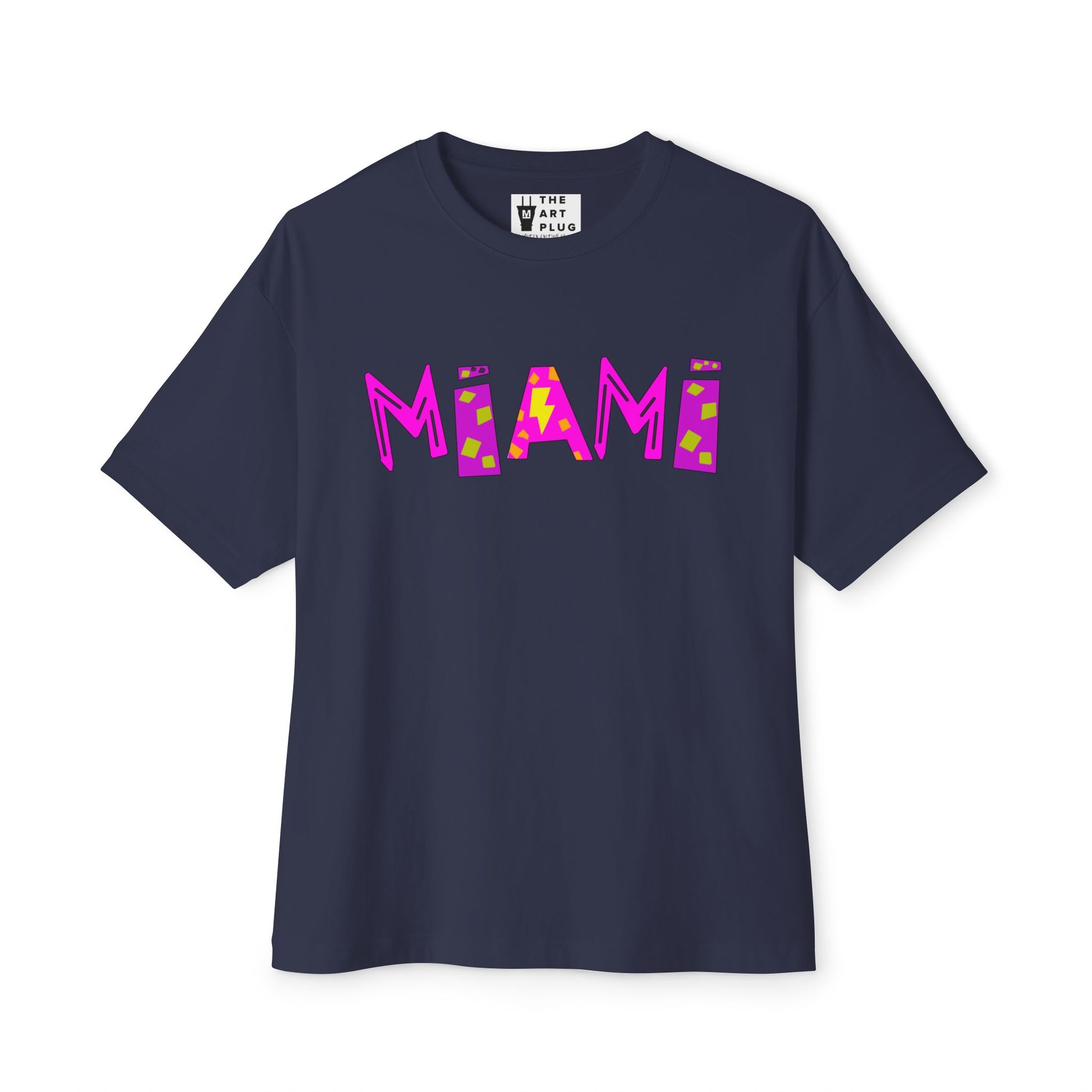 “Miami” Oversized Tee - THE ART PLUG SHOP