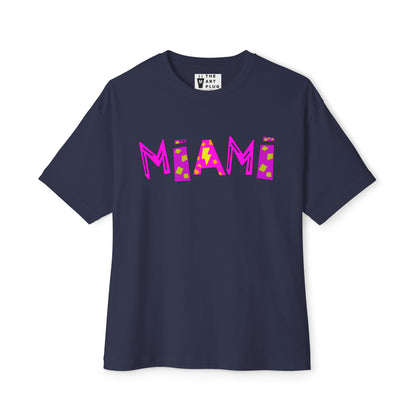 “Miami” Oversized Tee - THE ART PLUG SHOP