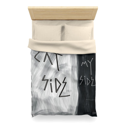 "Cat Side My Side" Duvet Cover