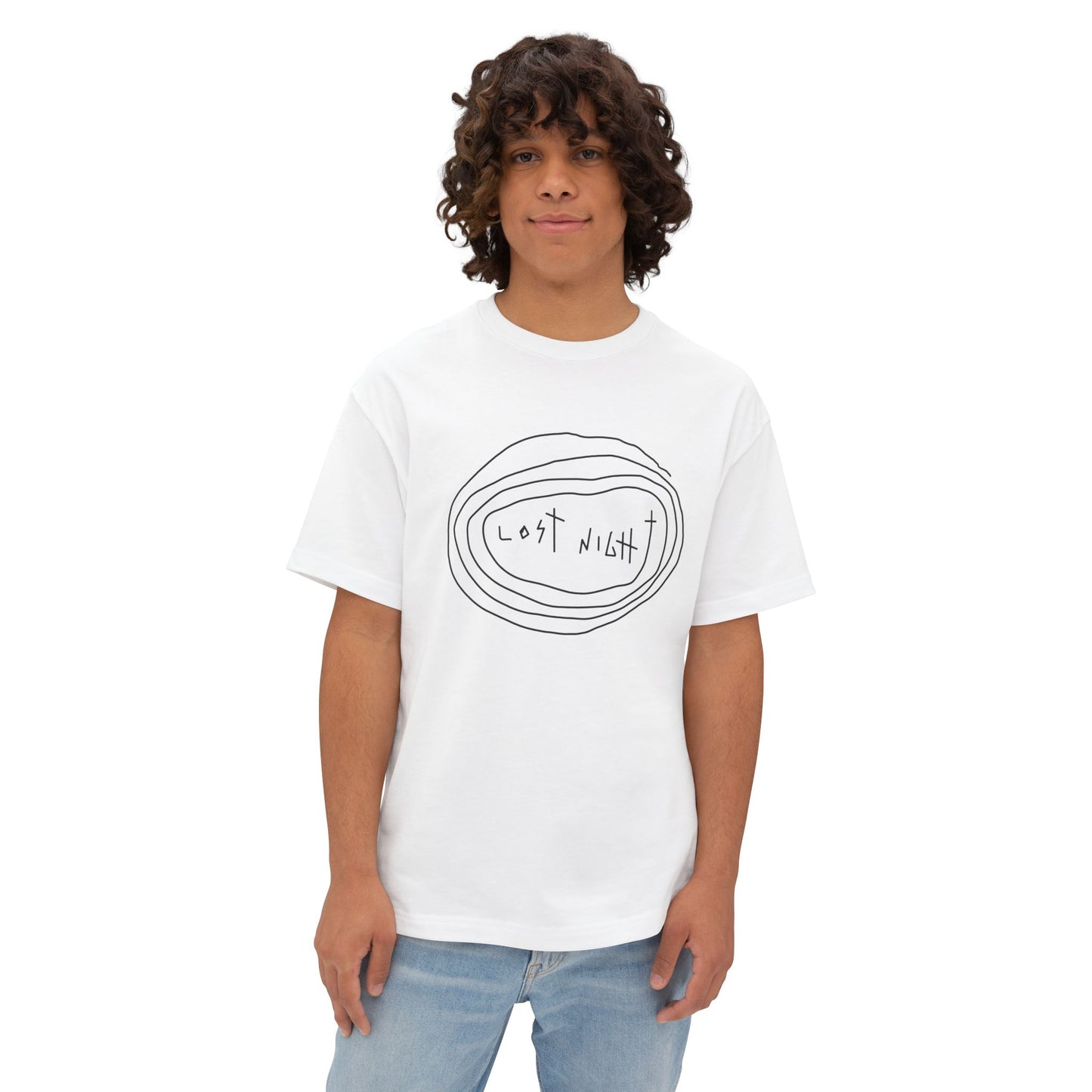 “Lost Night” Oversized Tee - THE ART PLUG SHOP