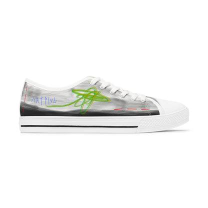 “Flower Abduction” Women’s Sneakers - THE ART PLUG SHOP