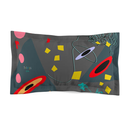 "Grey Matter" Pillow Sham