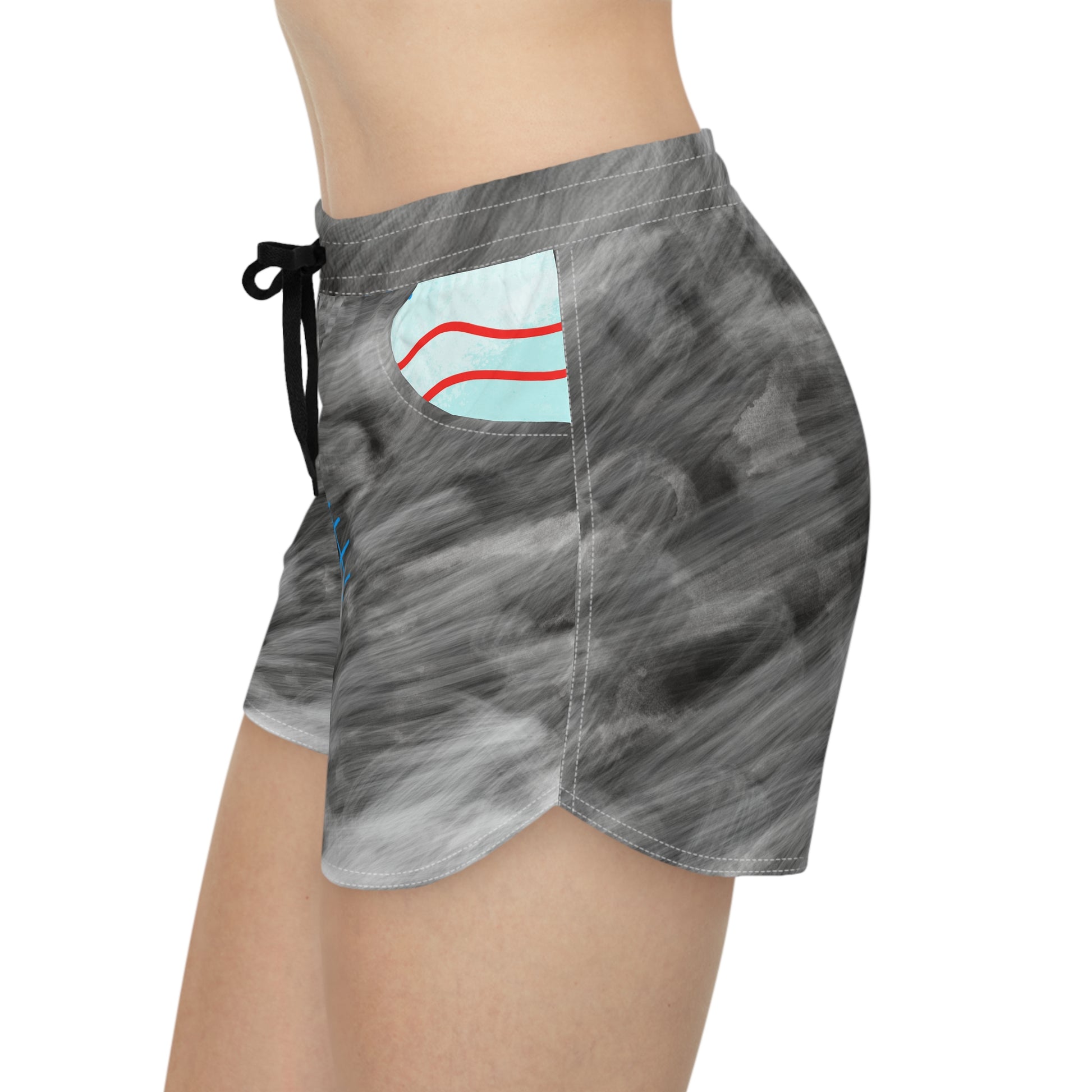 "Clouded Thoughts" Casual Shorts - THE ART PLUG SHOP