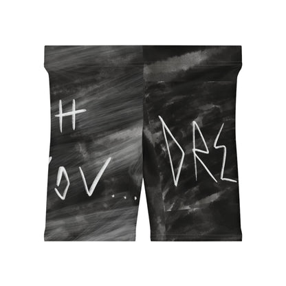 “Dream” Women’s Workout Shorts - THE ART PLUG SHOP