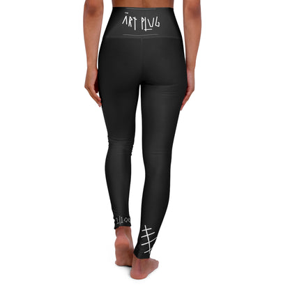 “Bolta” High-Waisted Leggings - THE ART PLUG SHOP