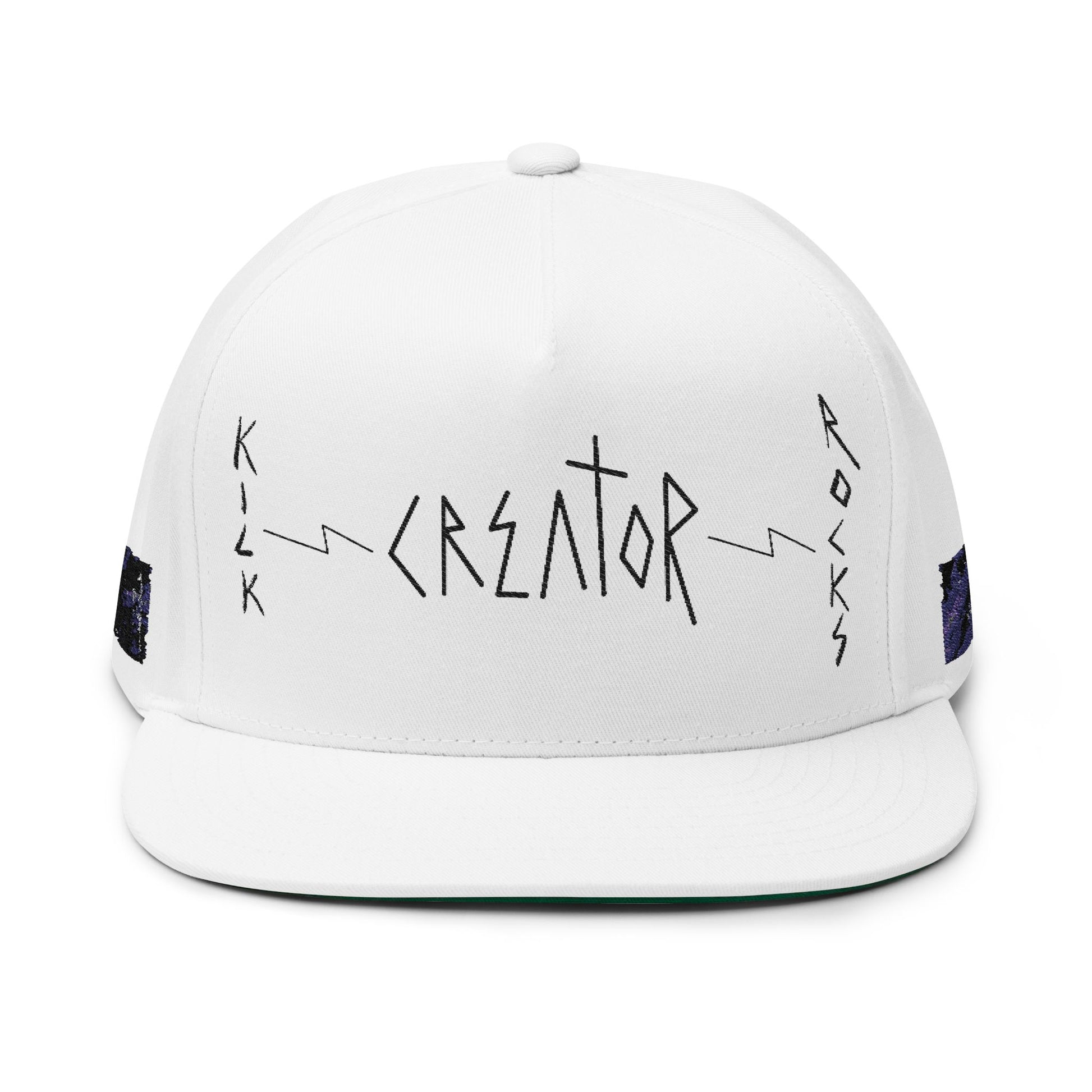 "Creator" Flat Bill Cap - THE ART PLUG SHOP