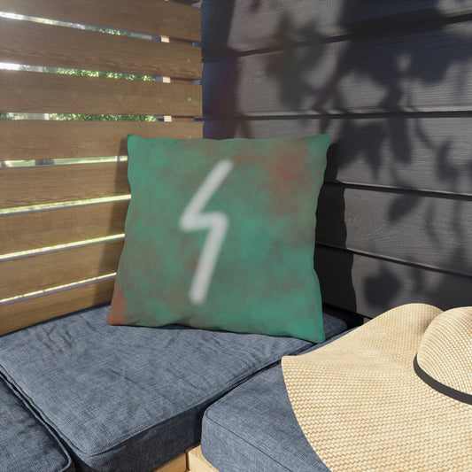 "Forest Frequencies" Outdoor Pillow - THE ART PLUG SHOP