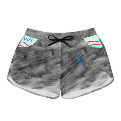 "Clouded Thoughts" Casual Shorts - THE ART PLUG SHOP