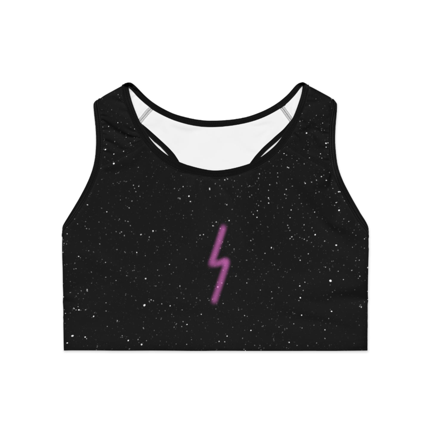 “Pink Nova” Sports Bra - THE ART PLUG SHOP