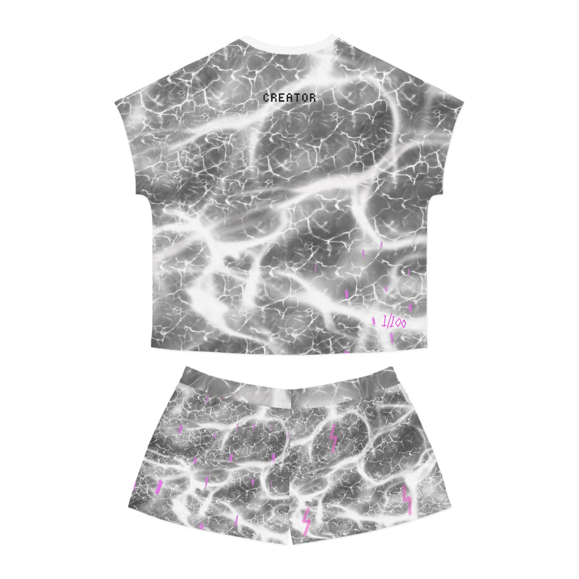 "Marble Shock" Pajama Set - THE ART PLUG SHOP