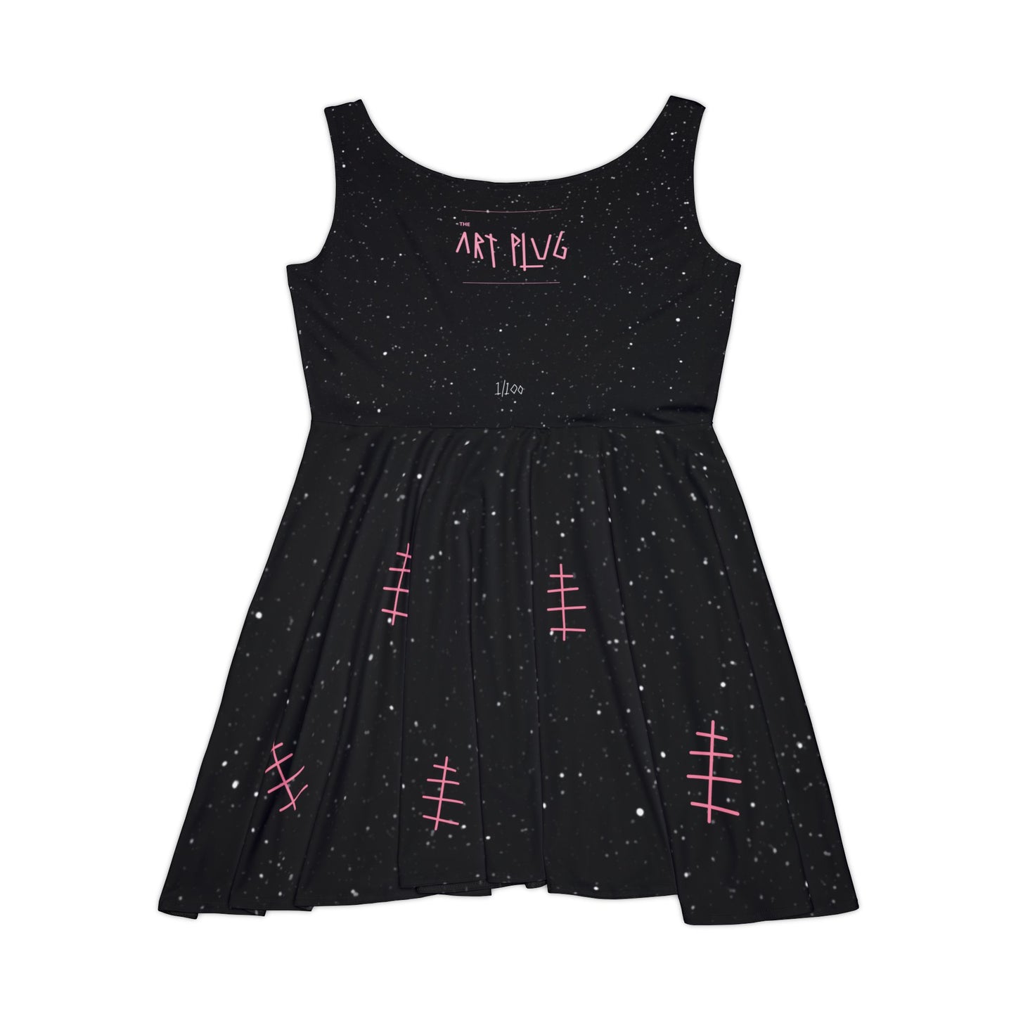 “Pink Nova” Dress - THE ART PLUG SHOP