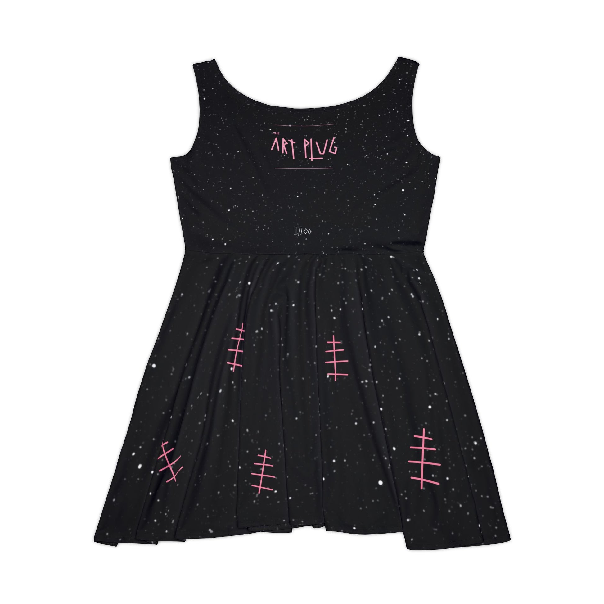 “Pink Nova” Dress - THE ART PLUG SHOP
