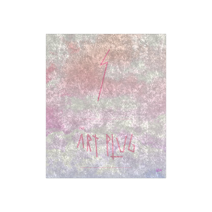 “ArtPlug” Velvet Blanket - THE ART PLUG SHOP