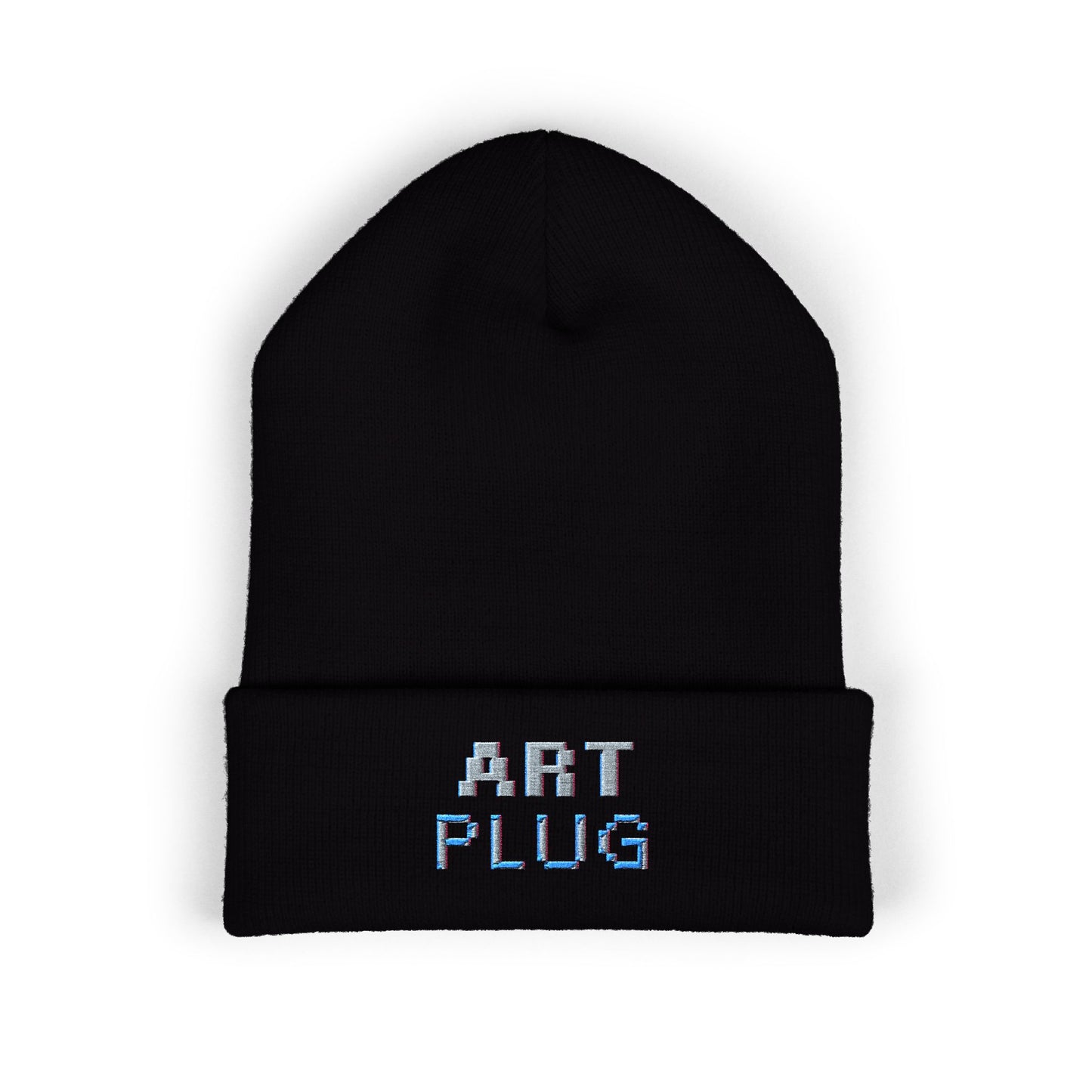 "ArtPlug" Cuffed Beanie - THE ART PLUG SHOP
