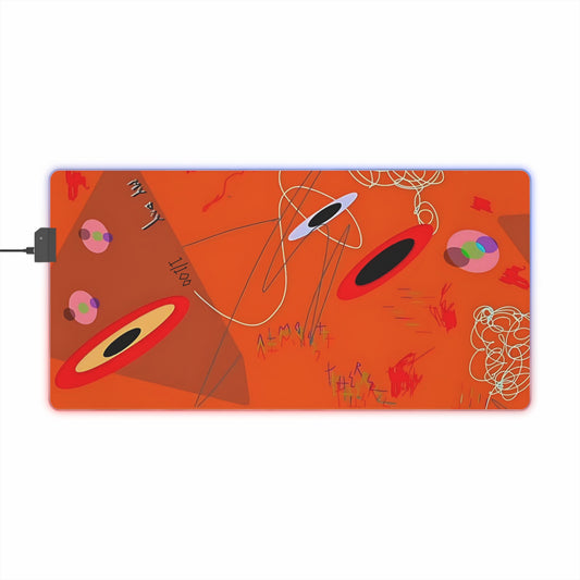 "My Day" LED Desk Mat - THE ART PLUG SHOP