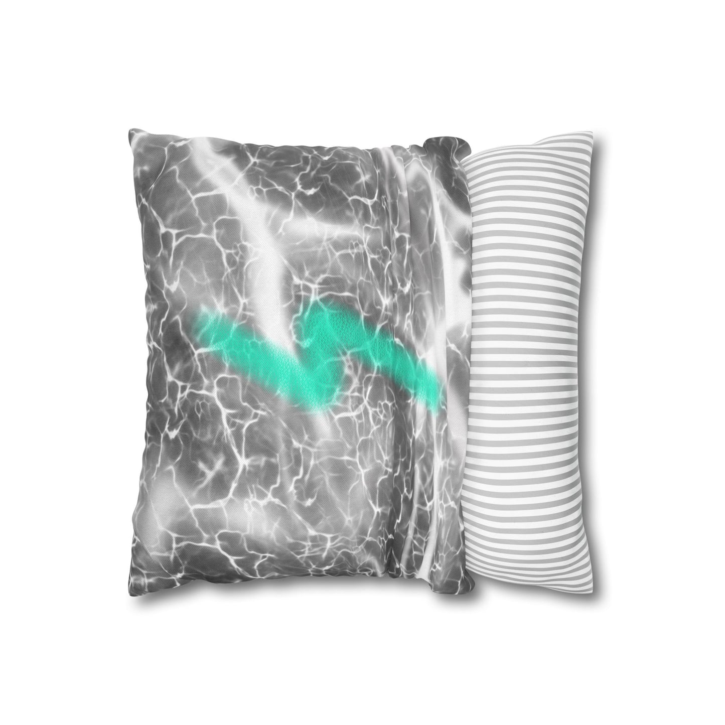 "Marble Shock" Square Pillowcase - THE ART PLUG SHOP