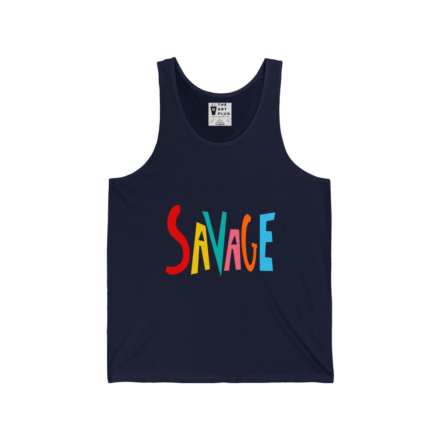 “Savage” Tank Top - THE ART PLUG SHOP