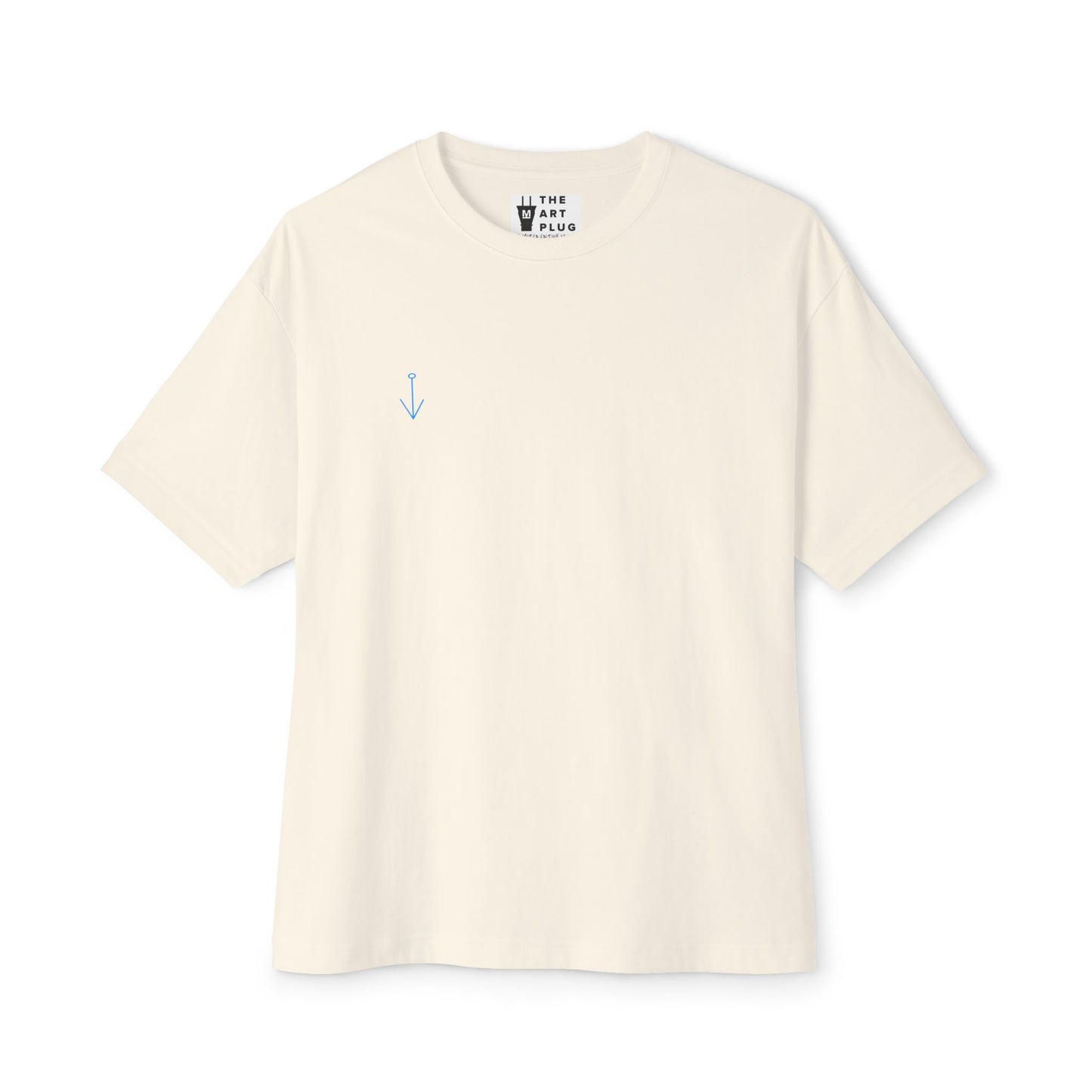 "Wavy" Oversized Tee