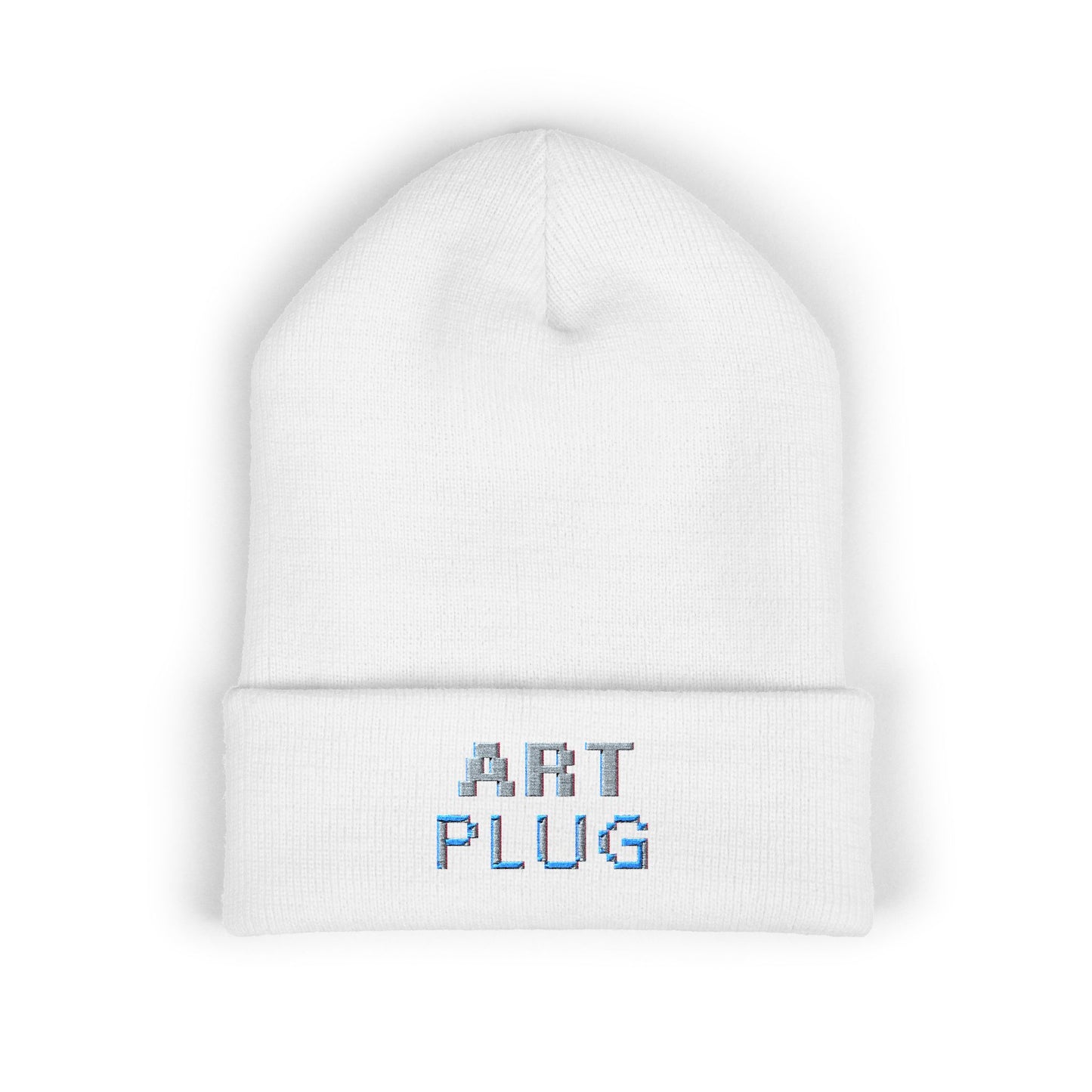 "ArtPlug" Cuffed Beanie - THE ART PLUG SHOP