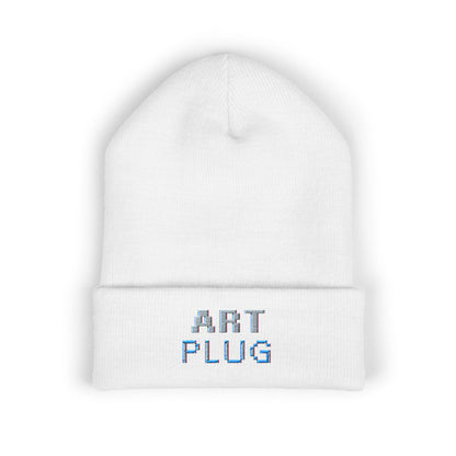 "ArtPlug" Cuffed Beanie - THE ART PLUG SHOP