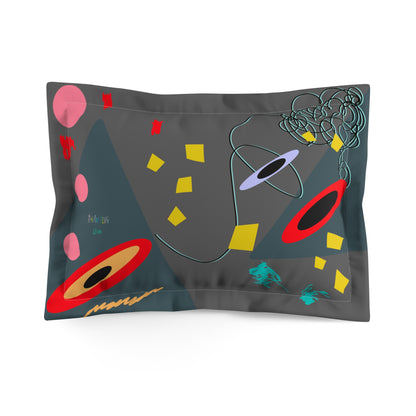 "Grey Matter" Pillow Sham