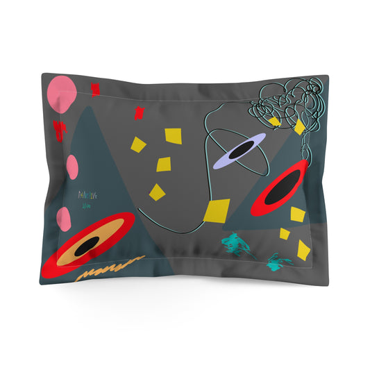 "Grey Matter" Pillow Sham