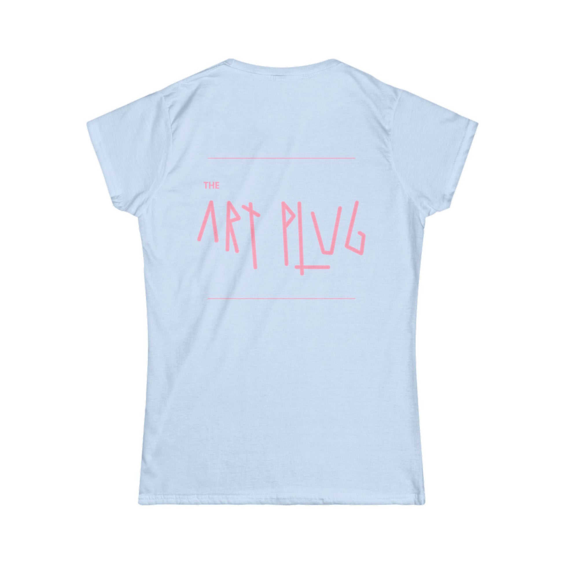 Chic Graphic Tee for Creative Souls | Women’s Softstyle Tee, Casual Wear, Day Out, Gift for Artists, Trendy Apparel - THE ART PLUG SHOP