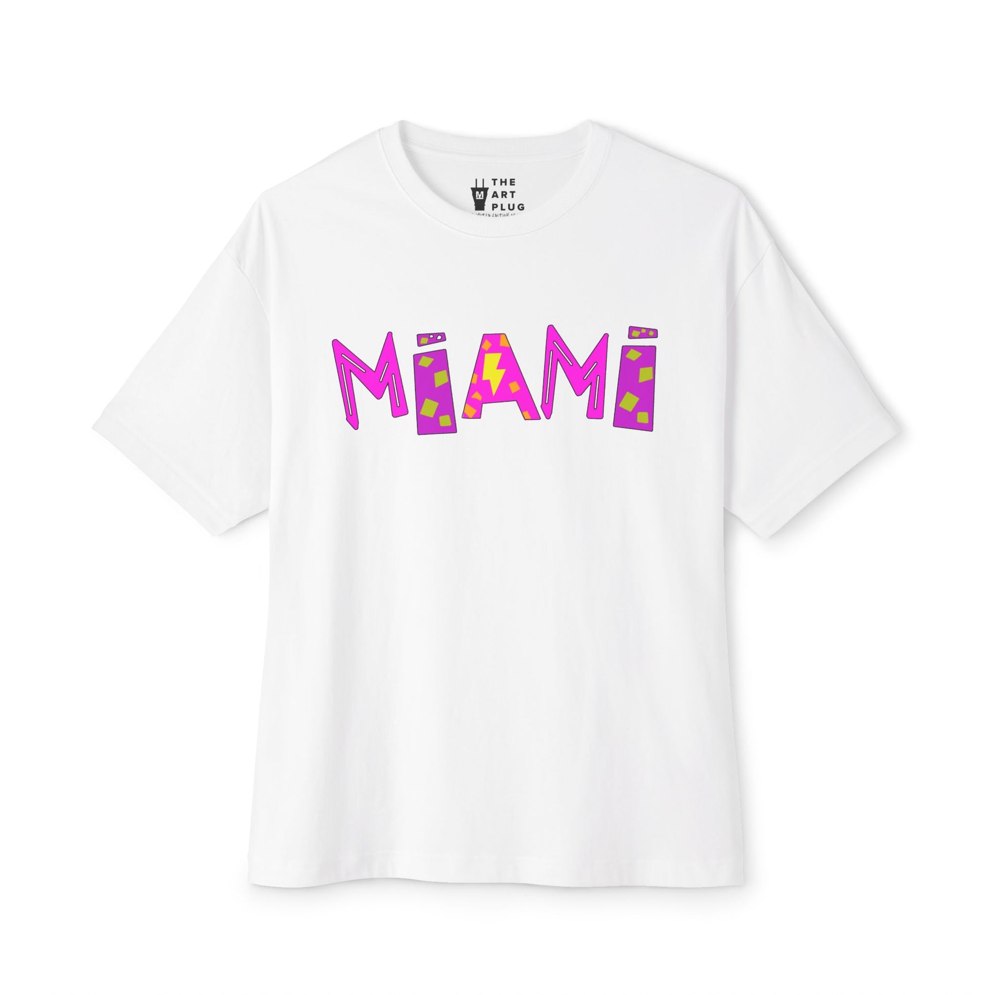 “Miami” Oversized Tee - THE ART PLUG SHOP