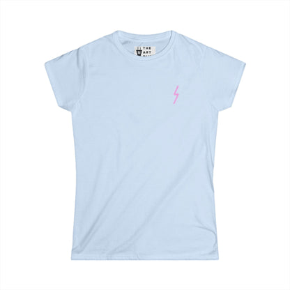 Chic Graphic Tee for Creative Souls | Women’s Softstyle Tee, Casual Wear, Day Out, Gift for Artists, Trendy Apparel - THE ART PLUG SHOP
