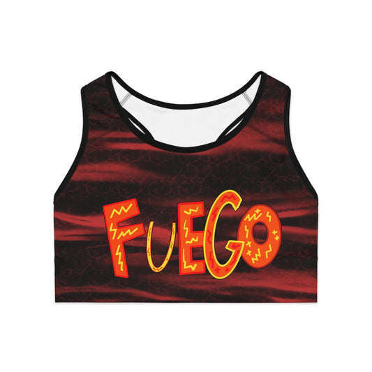 “Fuego” Sports Bra