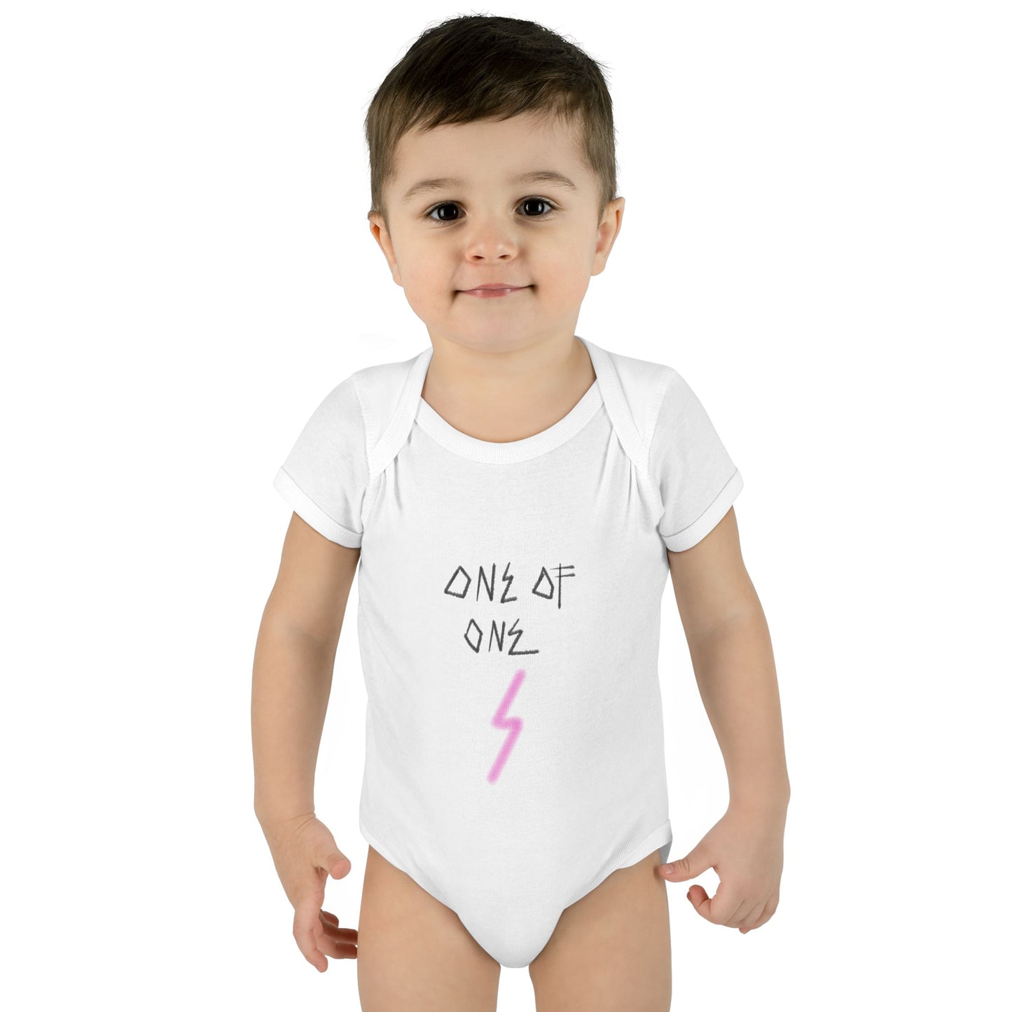 “One of One” Baby Bodysuit - THE ART PLUG SHOP