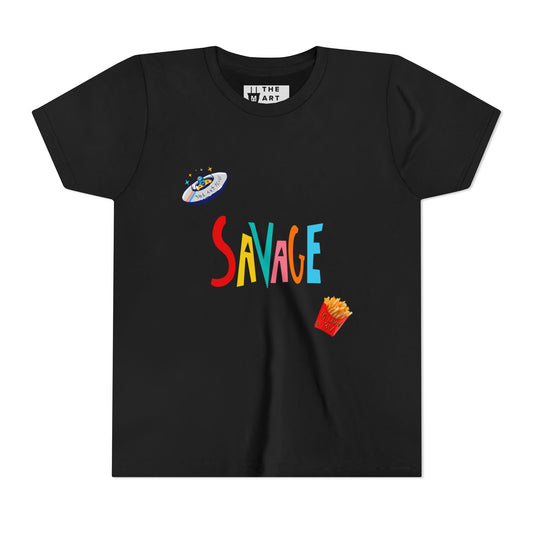"Savage" Kids Tee