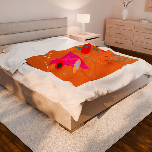 “With You” Blanket - THE ART PLUG SHOP