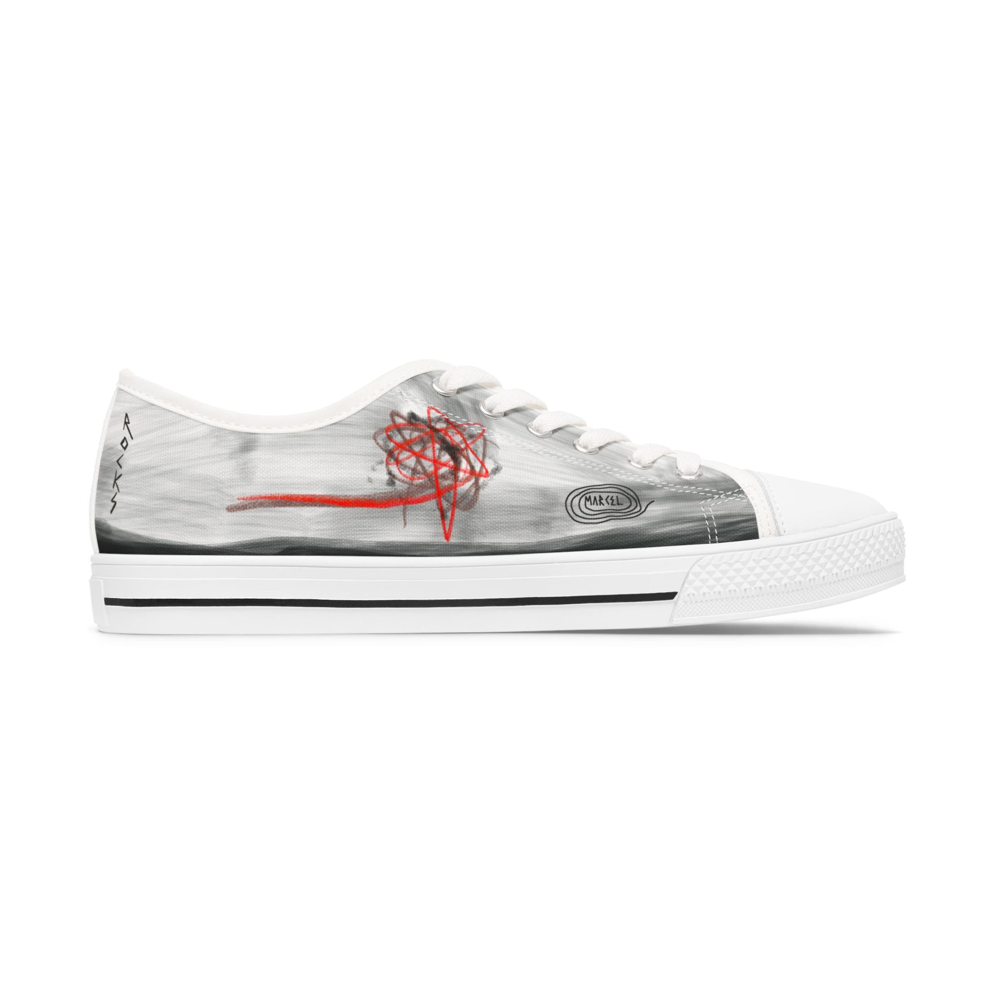 “Flower Abduction” Women’s Sneakers - THE ART PLUG SHOP