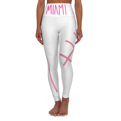 “Stiches” High-Waisted Leggings - THE ART PLUG SHOP