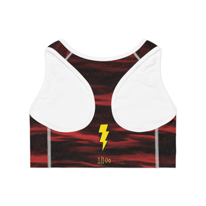 “Fuego” Sports Bra - THE ART PLUG SHOP