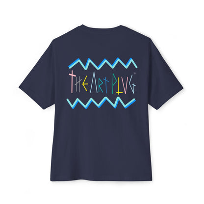 "Wavy" Oversized Tee