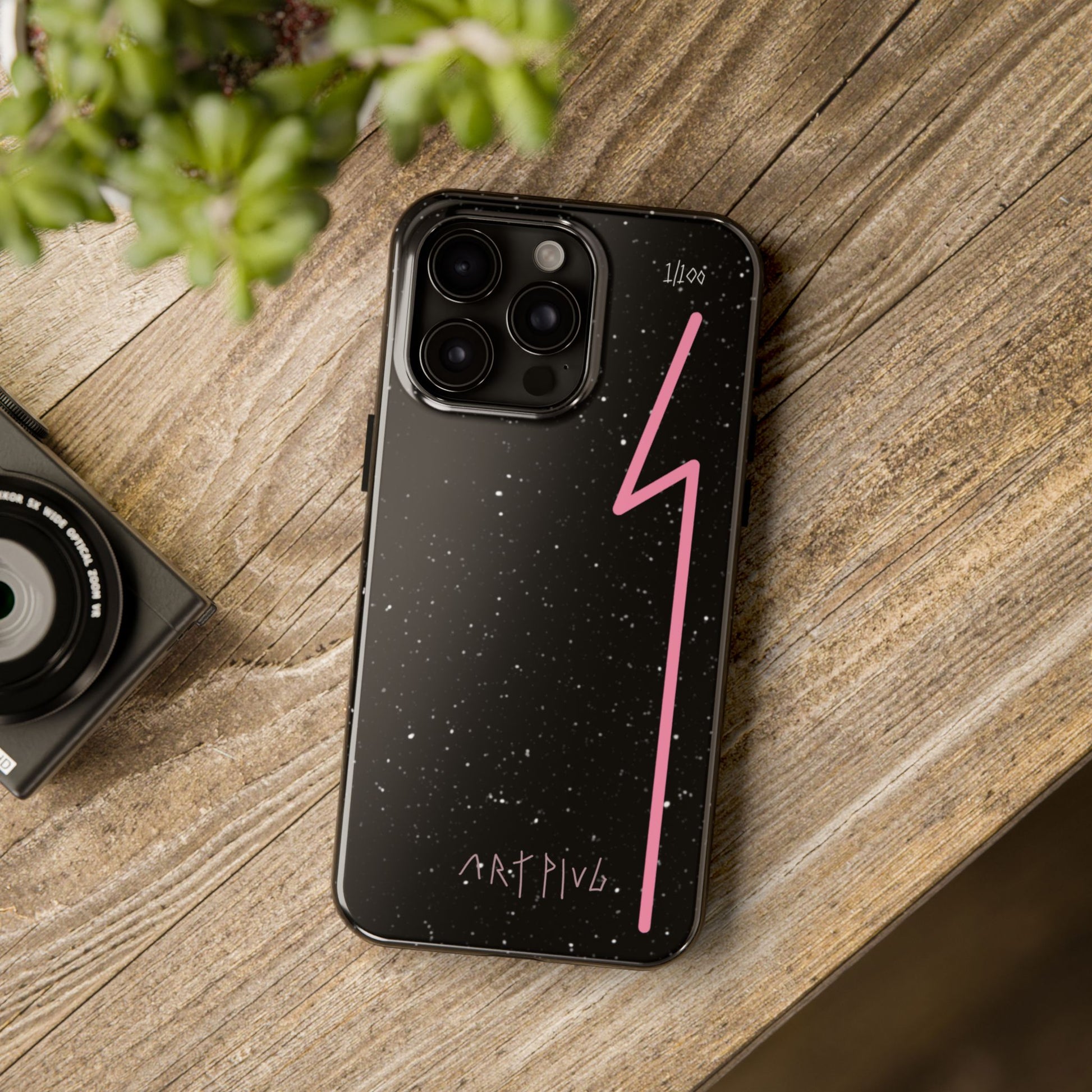 “Pink Nova” Phone Case - THE ART PLUG SHOP