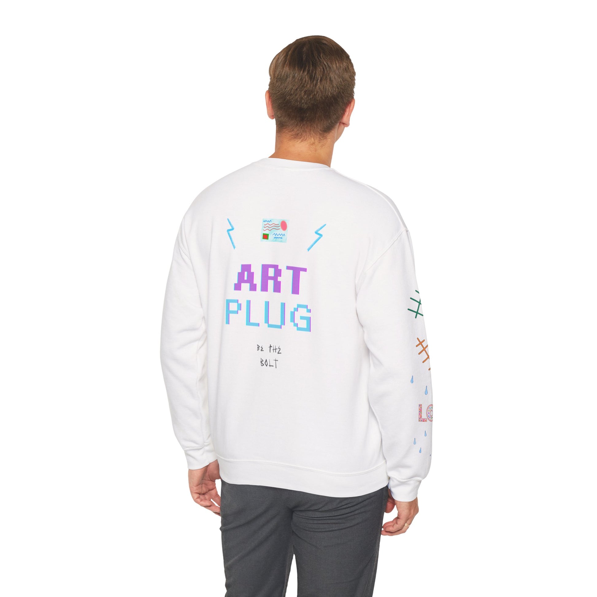 "ArtPlug" Crewneck Sweatshirt - THE ART PLUG SHOP