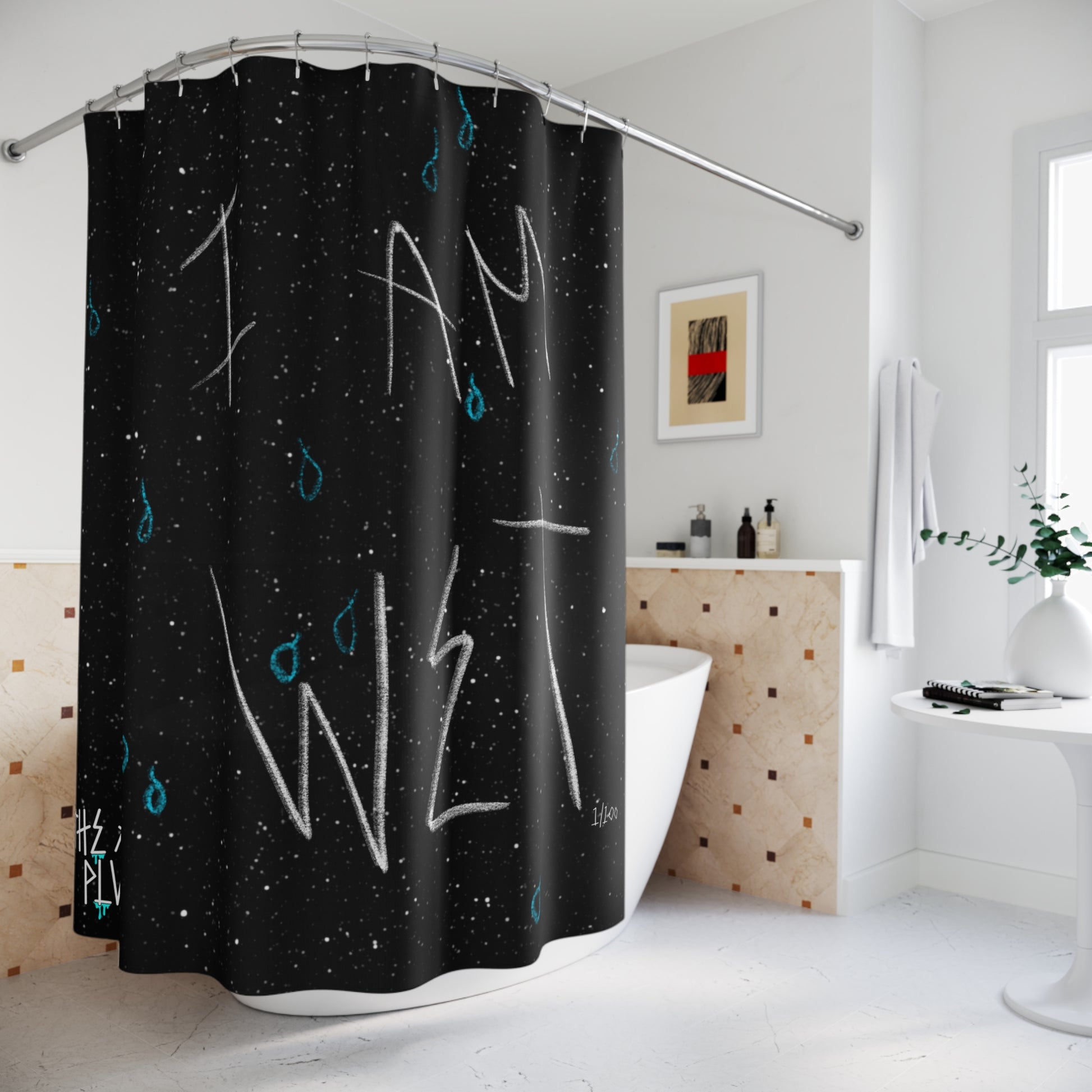 “I Am Wet” Shower Curtain - THE ART PLUG SHOP