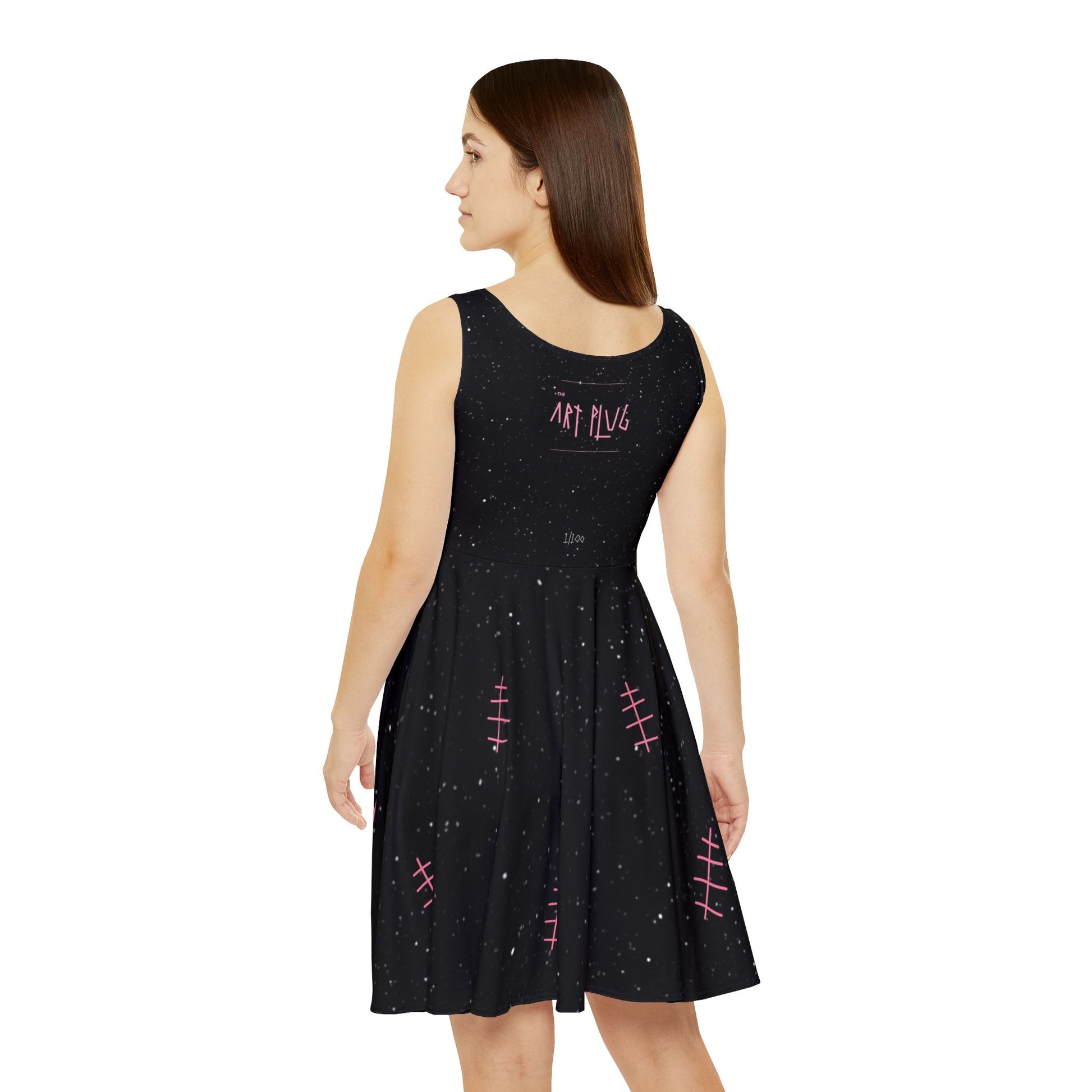 “Pink Nova” Dress - THE ART PLUG SHOP