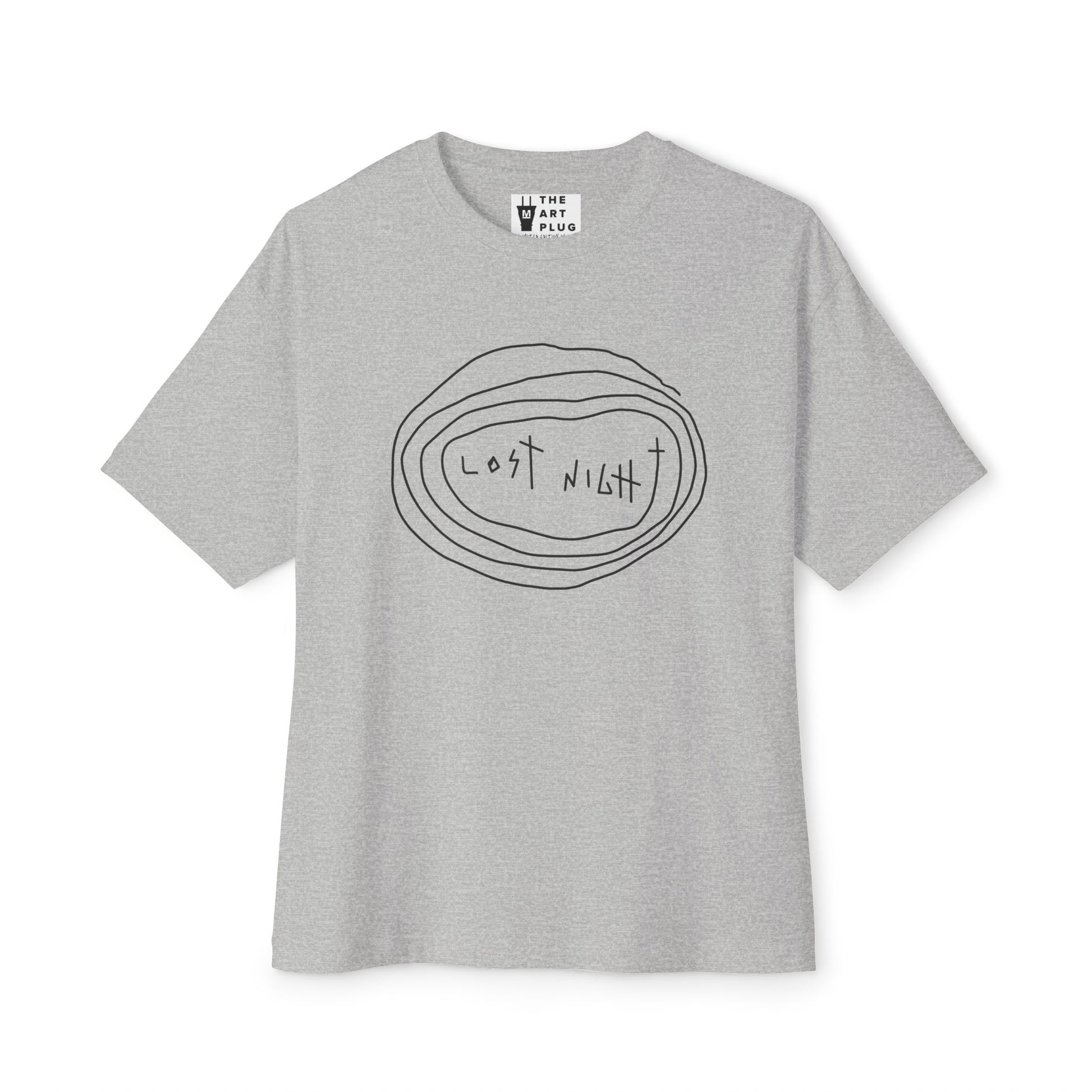 “Lost Night” Oversized Tee - THE ART PLUG SHOP