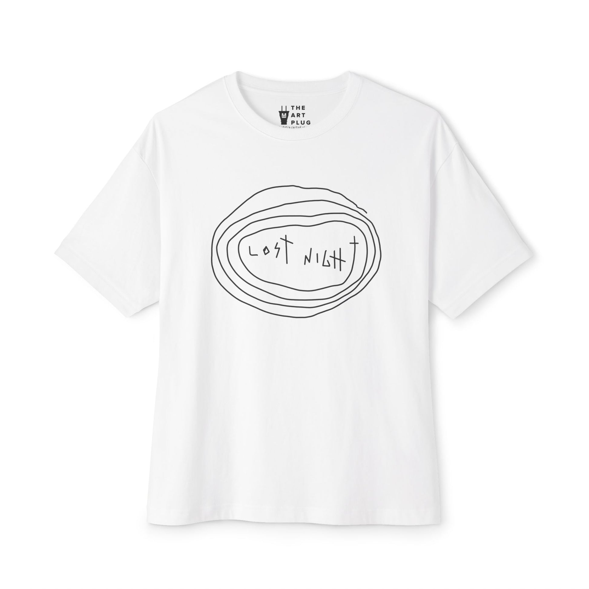 “Lost Night” Oversized Tee - THE ART PLUG SHOP